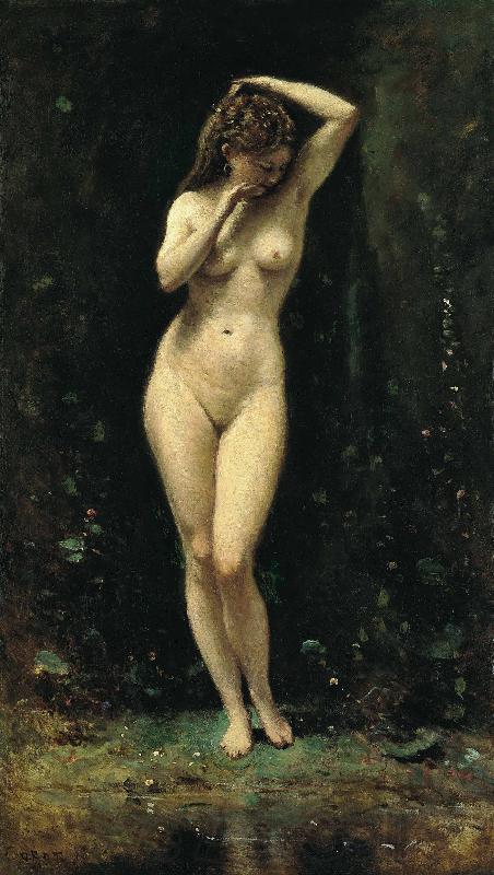 Jean-Baptiste-Camille Corot Diana Bathing
